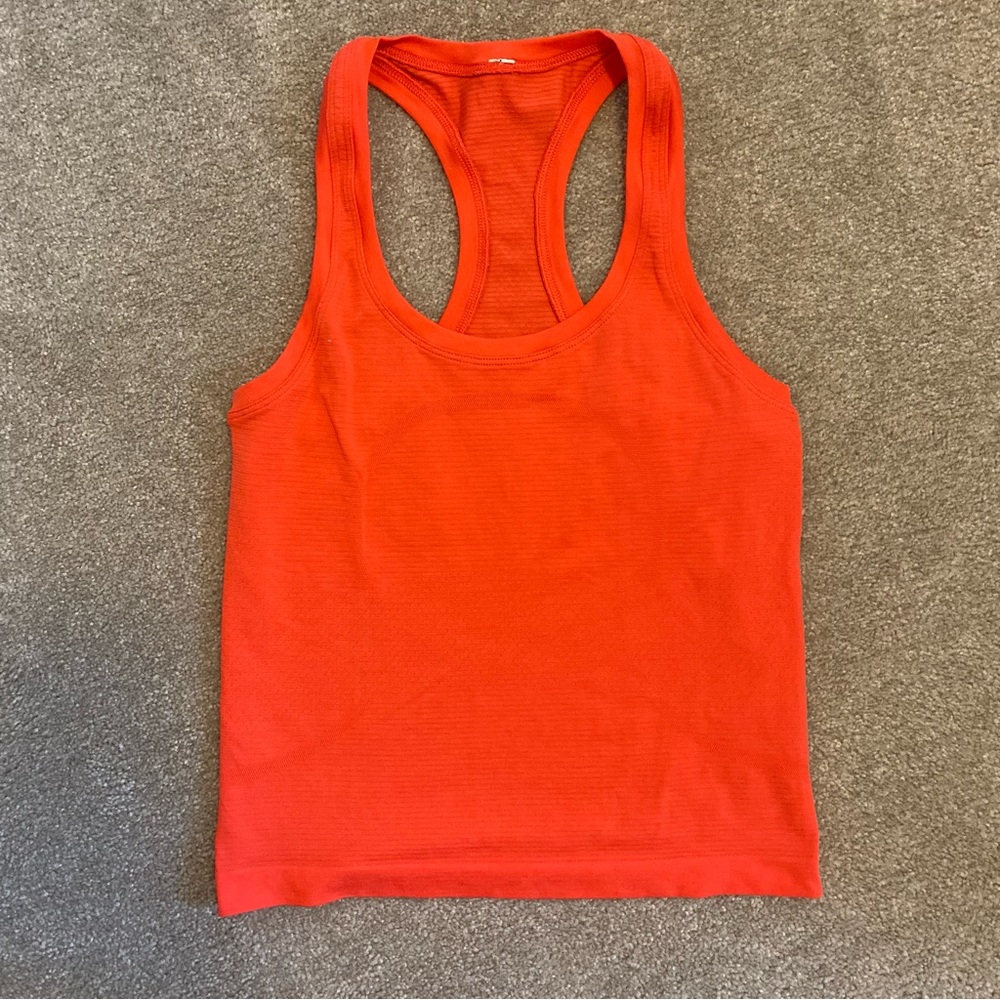 Lululemon cropped swiftly tank
